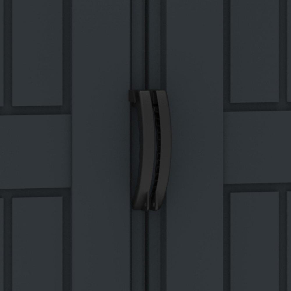 Duramax YardMate Plus - 5ft x 8ft Plastic Garden Shed in Grey